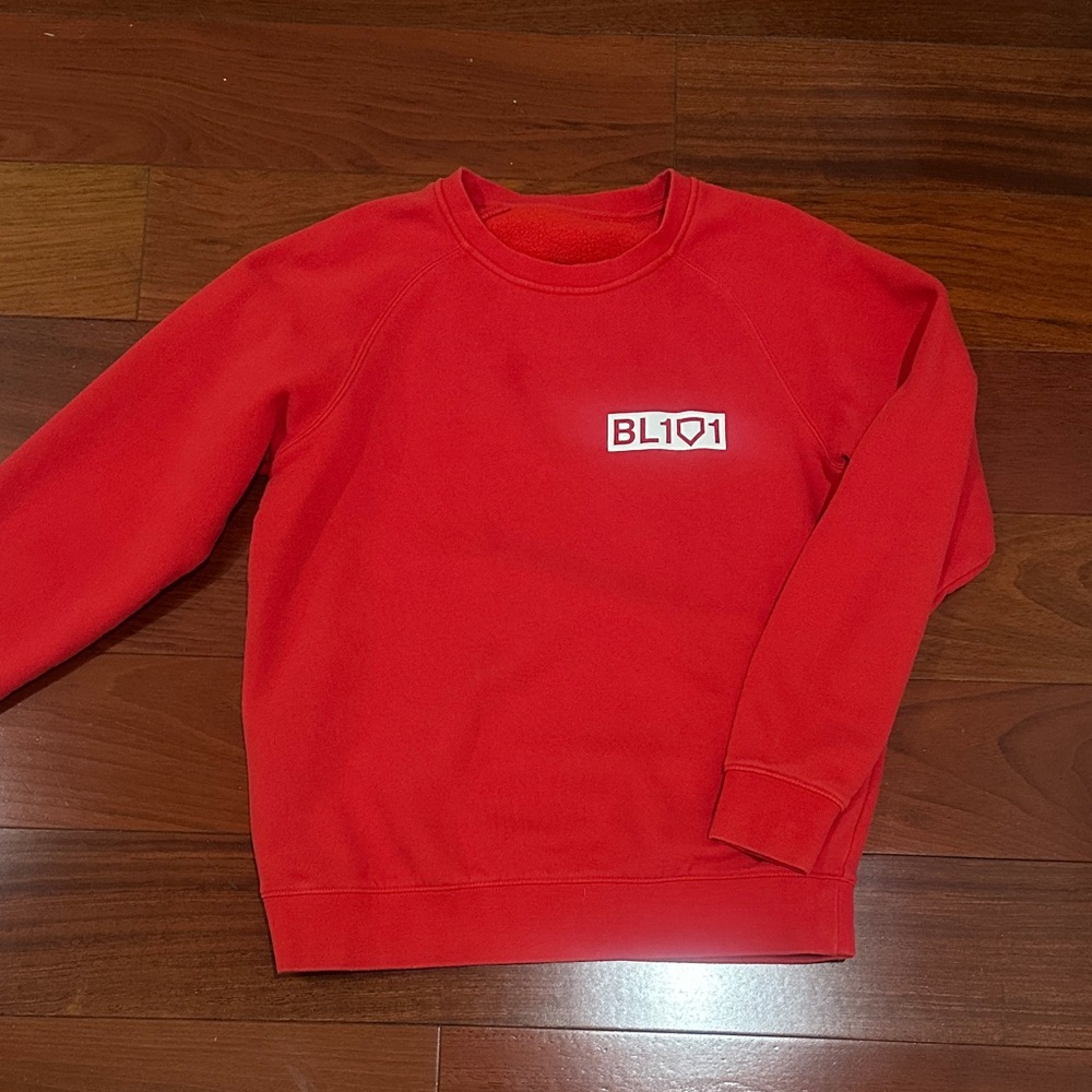 Men's baseball lifestyle Sweater in Red